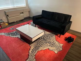 Living Room, Rug, Couch, Coffee table,