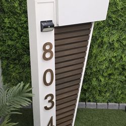 MailStand, Handcrafted MailBox, Custom Mailbox, Creative Design,Composite Post 