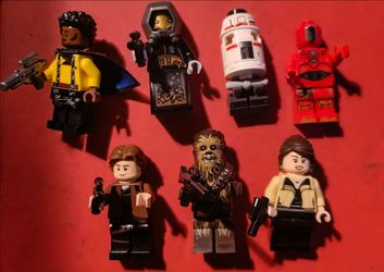 Lego Star Wars Figures (Lot Of 7)