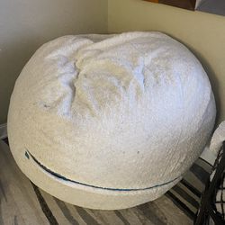 LoveSac MovieSac Bean Bag Chair - With Alpine Swirl Phur Cover 