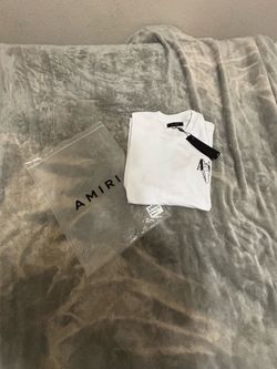 Amiri White Graphic T-Shirt with Tags