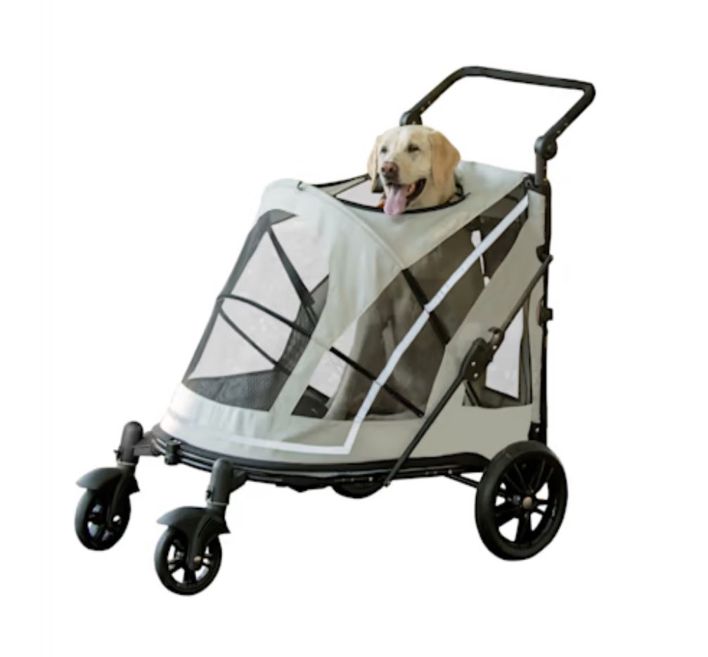 Lavender XL Dog Stroller