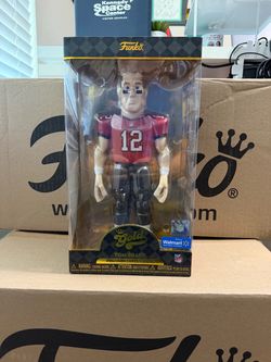 Funko Gold TOM BRADY New England Patriots 12” Walmart Exclusive Figure New