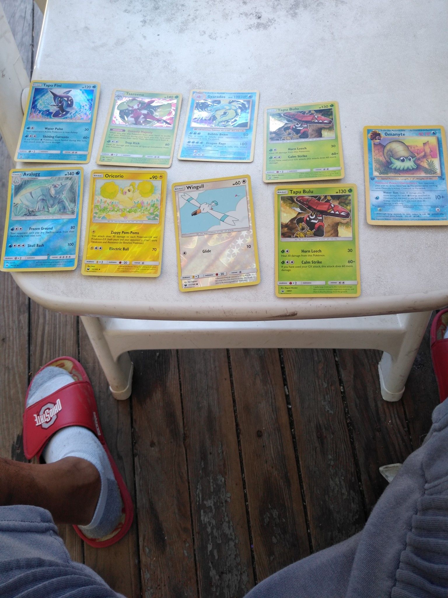 58 Pokemon cards