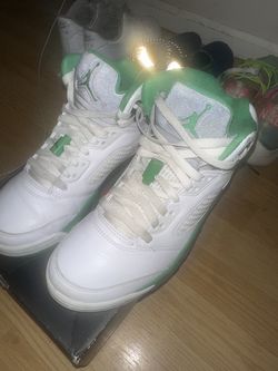 Lucky green Jordan 5’s