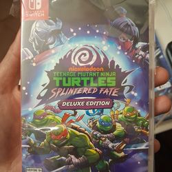 Teenage mutant ninja turtles Splintered Fate brand new