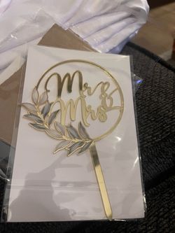 Wedding cake topper