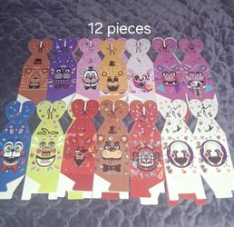 Five Nights At Freddy's Treat Boxes 12 Pieces 