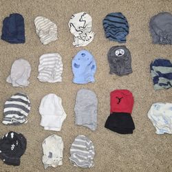 Baby Mittens Unisex Size 0-6 Months Bundle
