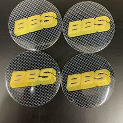 BBS Rim Caps Set New With Adhesive 