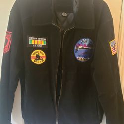 Patriot Leather Vietnam Veteran Jacket