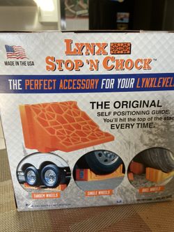 Lynx Stop ‘N Chock Trailer RV Stoppers Holders