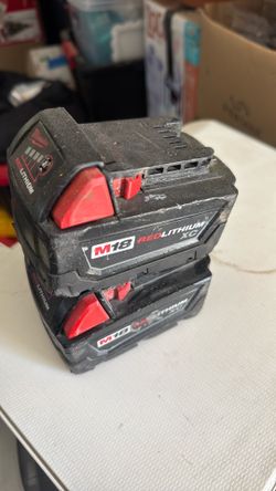 Milwaukee batteries