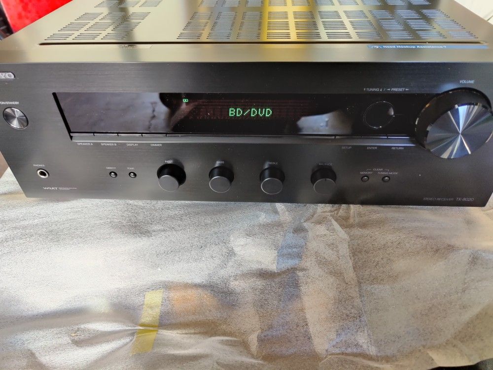Onkyo Model TX-8020 2 Channel Stereo Receiver New