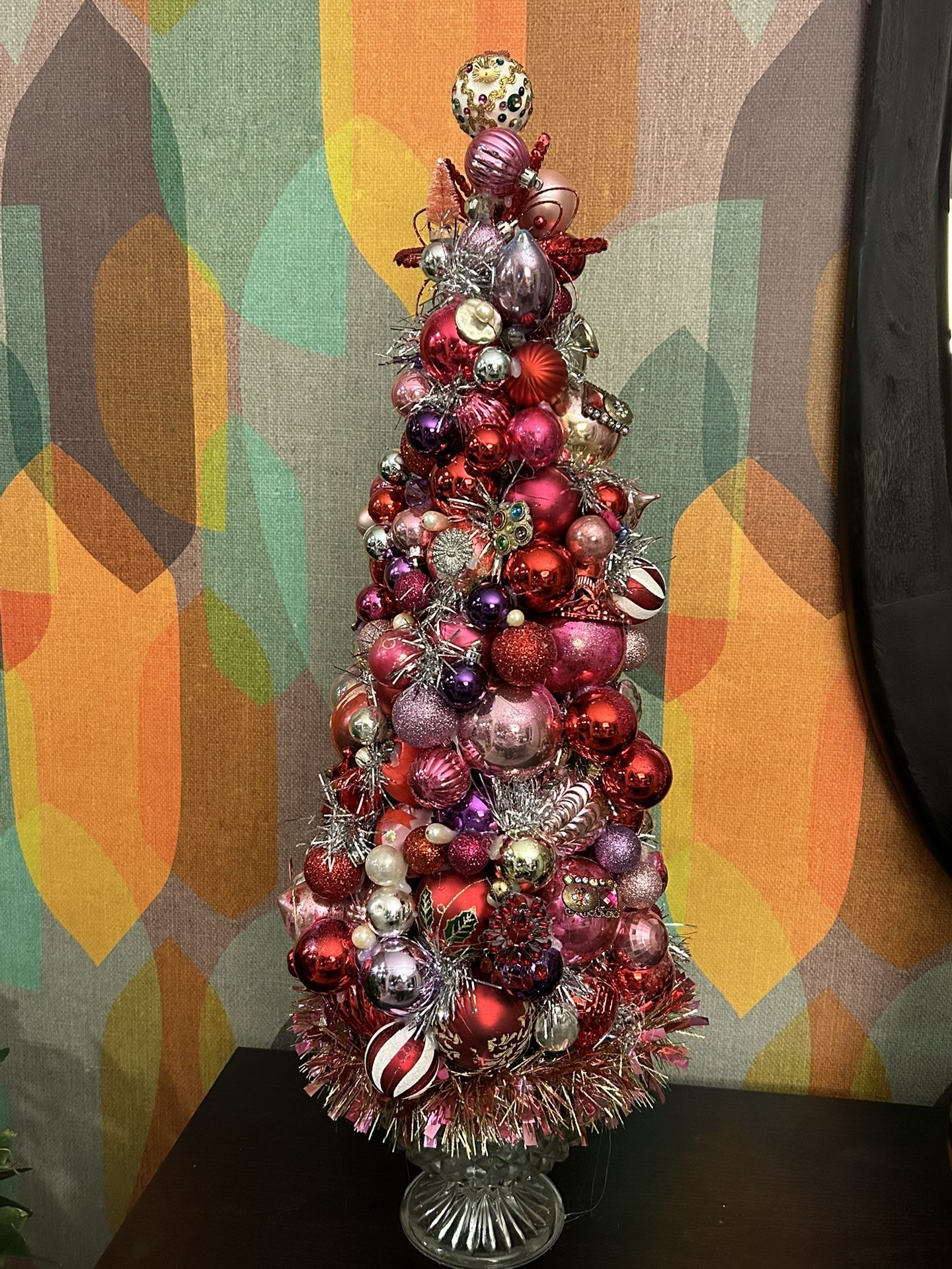 Vintage Christmas Topiary