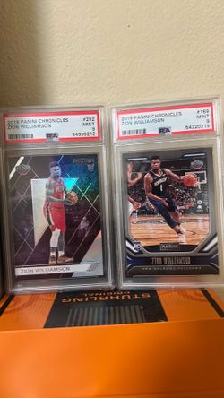 2019 Panini chronicles ZION WILLIAMSON RC SLABS