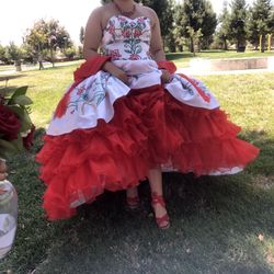 Quinceañera dress -Mexicano
