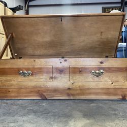 Wooden chest