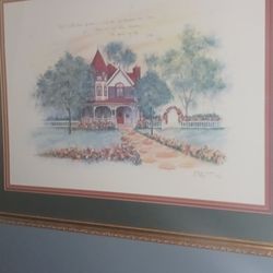 Vintage D.MORGAN SIGHNED My Blue Heaven III