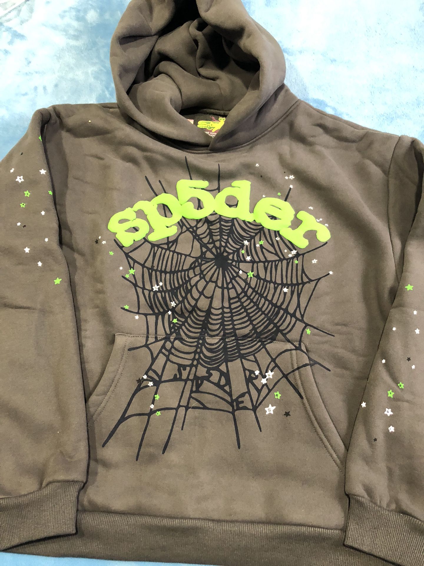 Grey Sp5der Hoodie M,l,xl,,All Products : American Fashion Style Bags On Sale