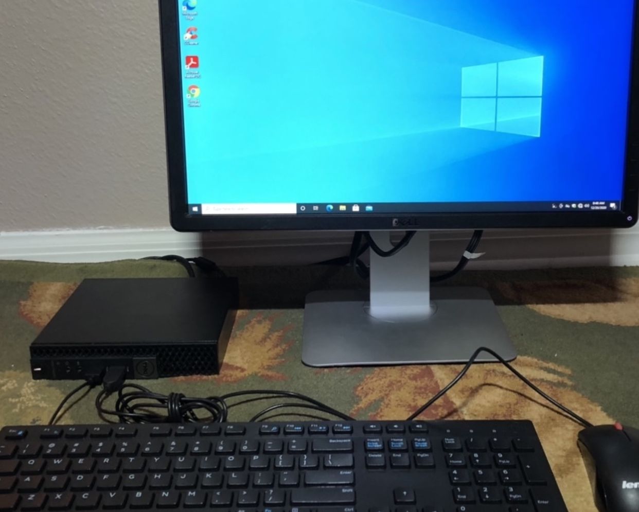 Dell Desktop Computer Win10 Pro - Monitor - Keyboard - Mouse Same Os On Laptops And Tablets