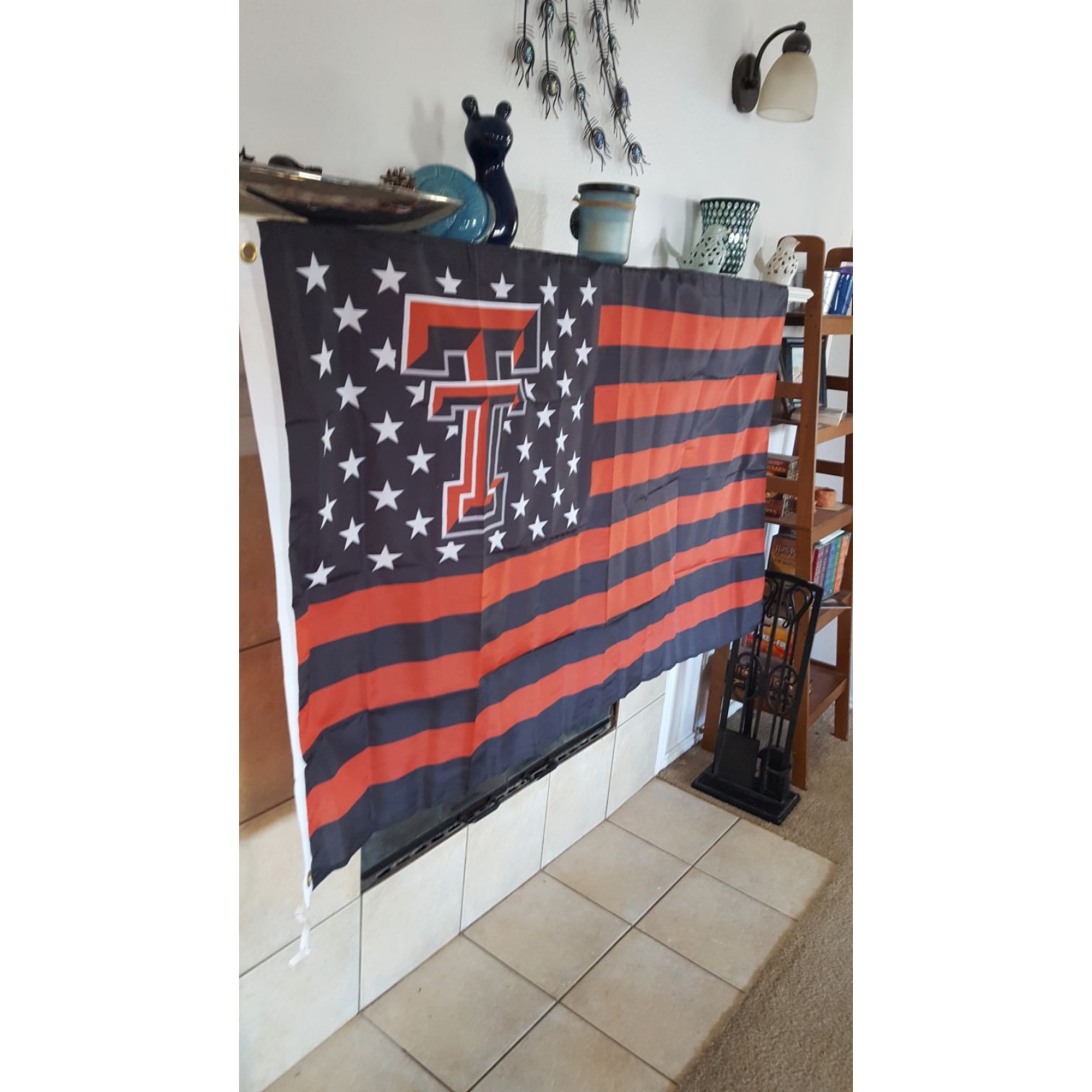 Texas Tech Red Raiders USA Style Flag Banner 3x5 Feet New in Bag