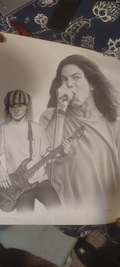Drawing Of Pearl Jam