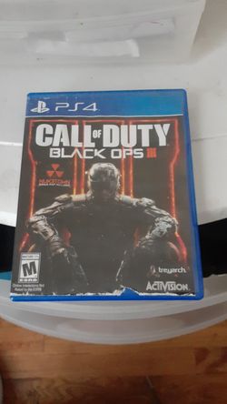 PS4 Black ops 3