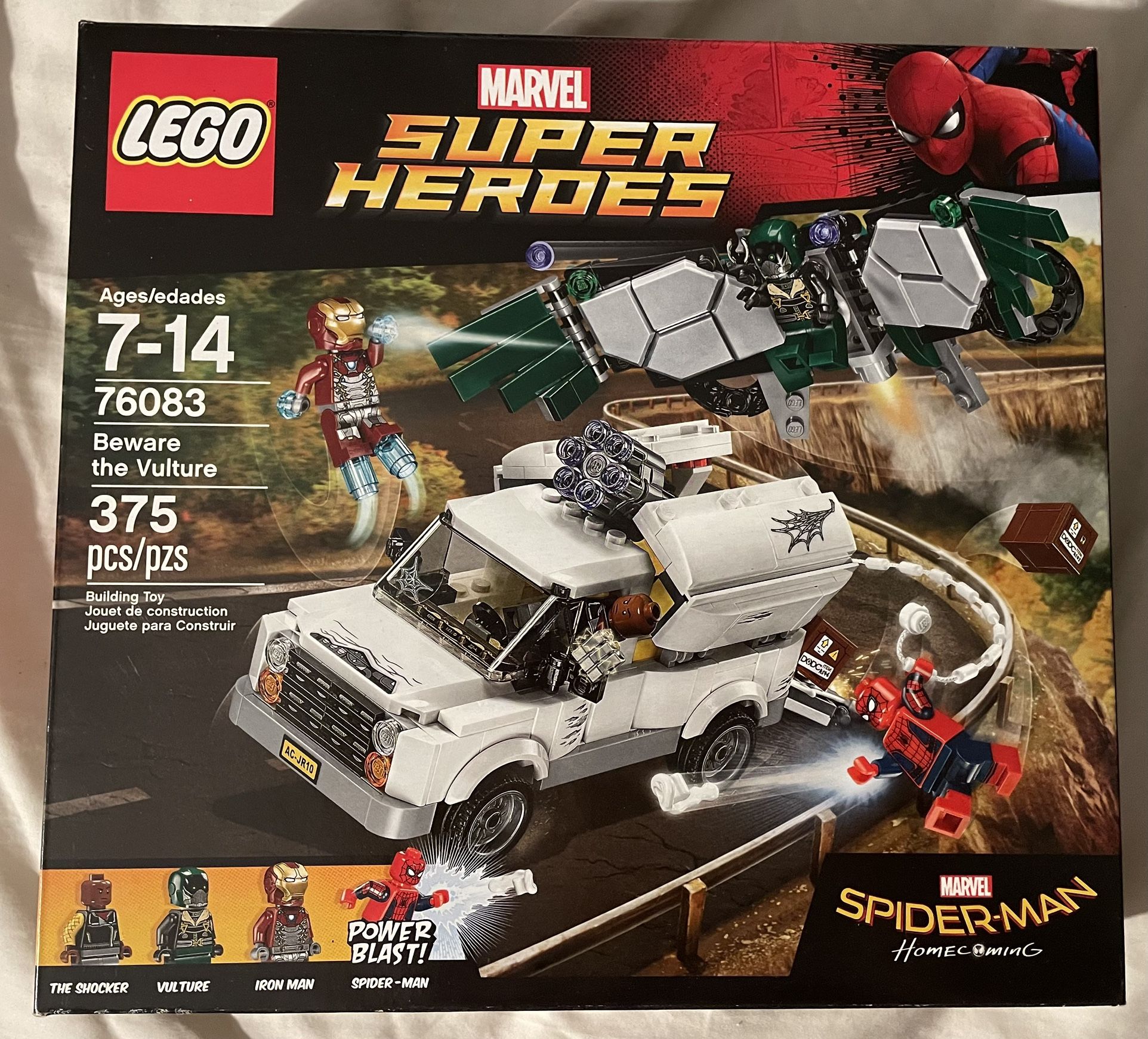 LEGO MARVEL SUPERHEROES BEWARE THE VULTURE SET 76083
