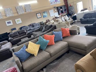 Fabric sectional 🦖