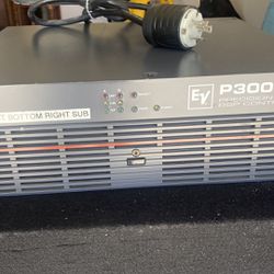 EV P3000RL Power Amplifier DSP Series DJ Equipment $400 Like New.