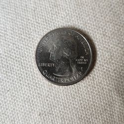 2018 Cumberland Island Quarter P Mint Error