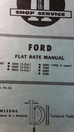 Ford tractor manual
