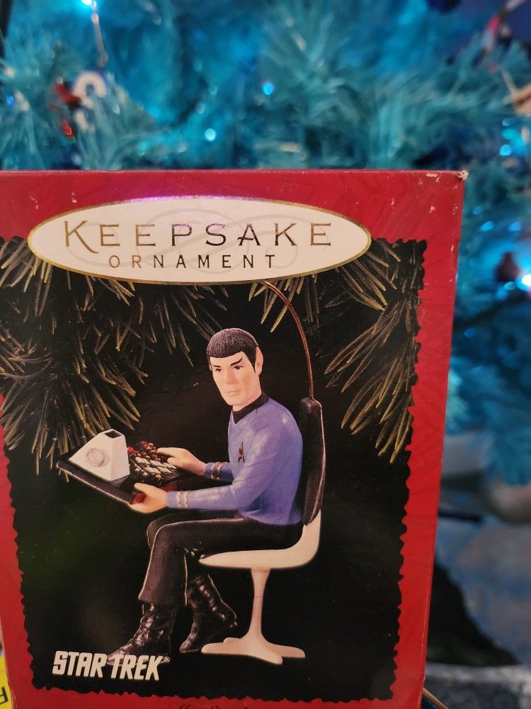 Mr. Spock Hallmark ornament