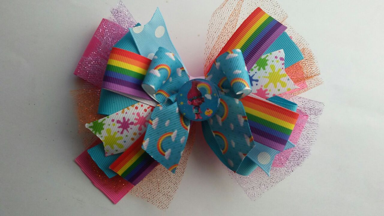 Poppy trolls bow