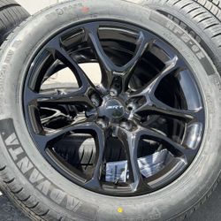 New 20" Dodge Durango Trakhawk Wheels Jeep Cherokee Rims SRT AS Tires A/T 2026 Grand Cherokee