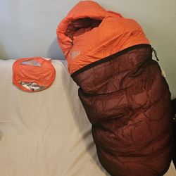 Long Kelty Cosmic Ultra 800 DriDown Sleeping Bag Never Used
