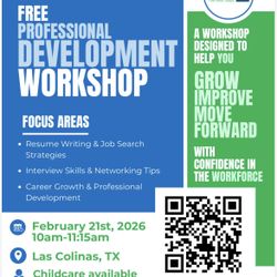 FREE Workshop On Professional Development 