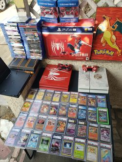 Trade Pokémon Cards & electronics For car with Pink slip... or 55 Graded Cards for $5000! & $3000 on PS4 Pro Edition & 2 Jailbreak PS4 2000GB