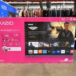 Vizio 50” 4K QLED Smart TV Brand New In Box 
