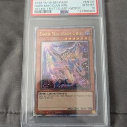 Yugioh Dark Magician Girl RA04 QCR PSA 10