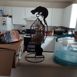 Cats And Birds Home Decoration 