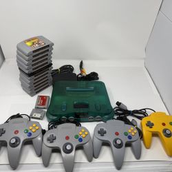 Ice Blue Nintendo 64 Bundle