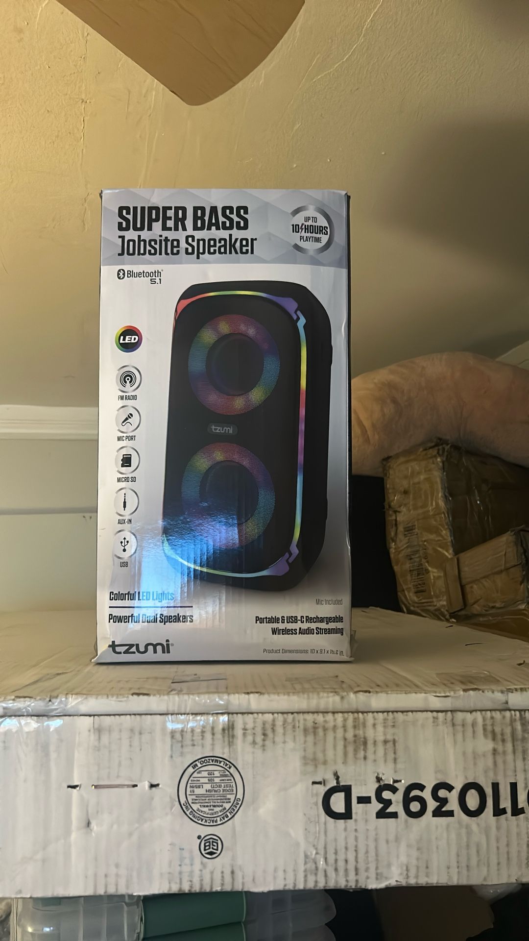 Super Bass Jobsite Speaker