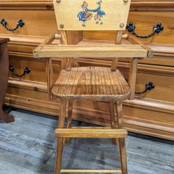 Antique High Chair 