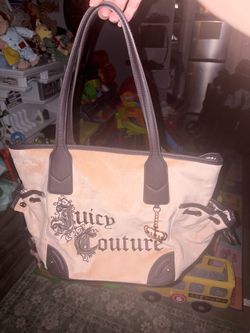 Brown juicy tote bag