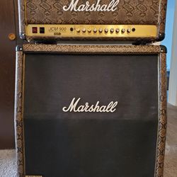 Vintage Custom 1990s Marshall JCM900 Half Stack 