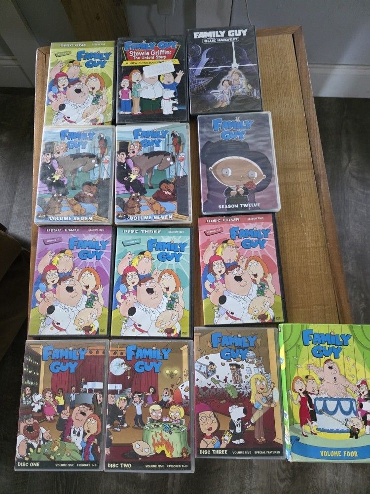 Family Guy DVD Lot