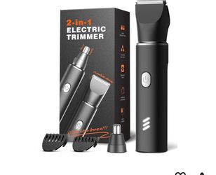 Body Hair Trimmer for Men: Manscape Electric Razor, Versatile Hair Trimmer for Groin, Beard, Nose/Ear Hair, Waterproof & USB-C Rechargeable,Travel Loc