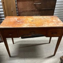 3-Drawer Wooden Writing Desk